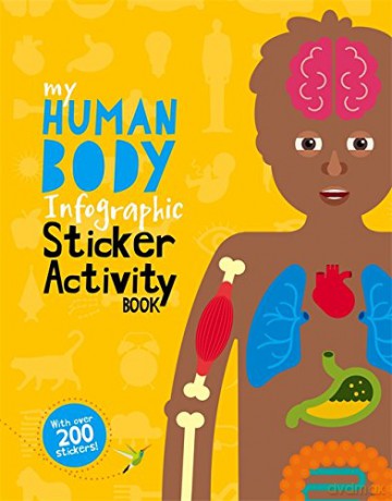 My Human Body Infographic Sticker Activity Book - Jo Dearden [KSIĄŻKA]