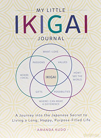 My Little Ikigai Journal: A Journey into the Japanese Secret to Living a Long, Happy, Purpose-Filled Life - Amanda Kudo [KSIĄŻKA]