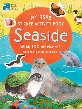 My RSPB Sticker Activity Book: Seaside - Anonymous [KSIĄŻKA]