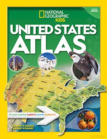 National Geographic Kids U.S. Atlas 2020 - National Geographic Kids [KSIĄŻKA]