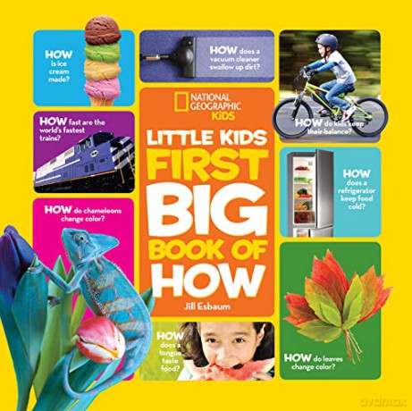 National Geographic Little Kids First Big Book Of How (National Geographic Little Kids First Big Books) (National Geographic Kids) - National Geographic Kids [KSIĄŻKA]