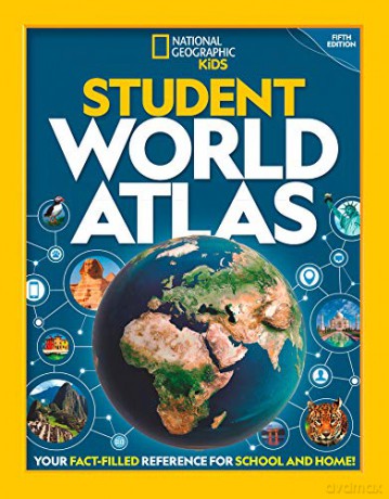 National Geographic Student World Atlas - National Geographic Kids [KSIĄŻKA]