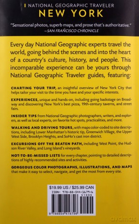 National Geographic Traveler Guide: New York, 5th Edition - Michael S. Durham [KSIĄŻKA]