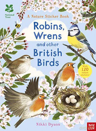 National Trust: Robins, Wrens and other British Birds (National Trust Sticker Spotter Books) - Nikki Dyson [KSIĄŻKA]