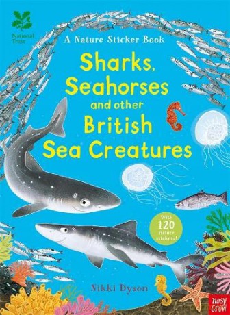 National Trust: Sharks, Seahorses and other British Sea Creatures (National Trust Sticker Spotter Books) - Nikki Dyson [KSIĄŻKA]