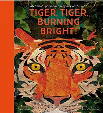 National Trust: Tiger, Tiger, Burning Bright!: An Animal Poem for Every Day of the Year (Poetry Collections) - Fiona Waters [KSIĄŻKA]