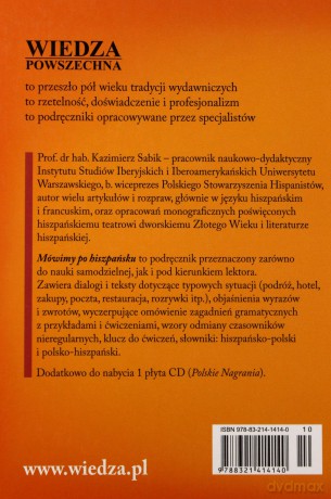 Mówimy Po Hiszpańsku [KSIĄŻKA]