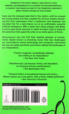 Neuromancer - William Gibson [KSIĄŻKA]