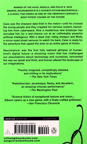 Neuromancer - William Gibson [KSIĄŻKA]