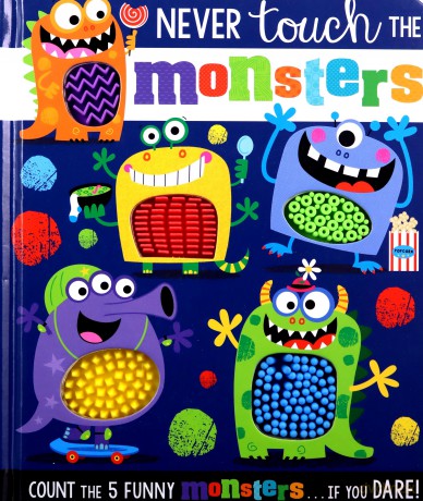 Never Touch The Monsters (board book) - Make Believe Ideas [KSIĄŻKA]