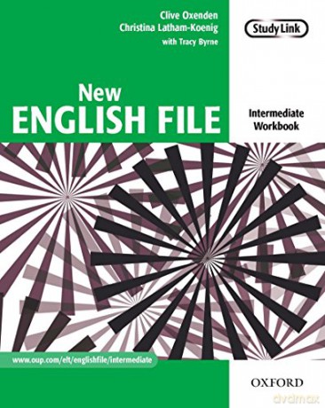 New English File: Intermediate: Workbook: Six-level general English course for adults - Clive Oxenden [KSIĄŻKA]
