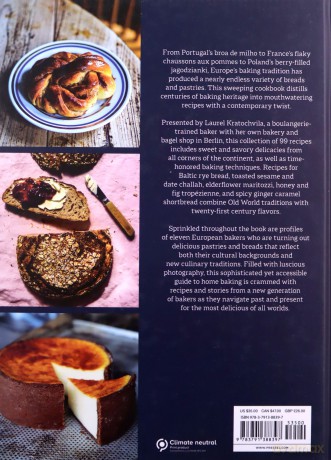 New European Baking: 99 Recipes for Breads, Brioches and Pastries - Laurel Kratochvila [KSIĄŻKA]