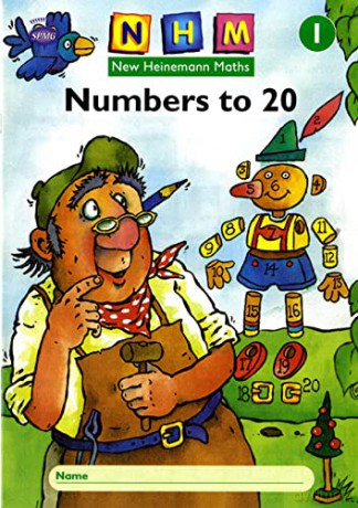 New Heinemann Maths Yr1, Number to 20 Activity Book (8 Pack) - Scot Prim Math [KSIĄŻKA]