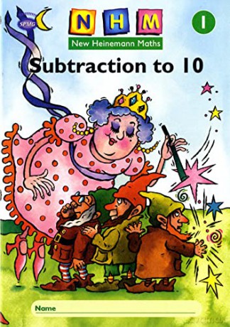 New Heinemann Maths Yr1, Subtraction to 10 Activity Book (8 Pack) [KSIĄŻKA]