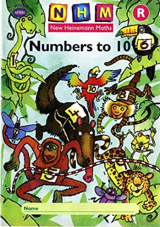 New Heinemann Maths: Reception: Numbers to 10 Activity Book (8 Pack) [KSIĄŻKA]