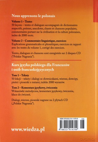 Nous Apprenons Le Polonais. T.1-2 [KSIĄŻKA]+[2CD]