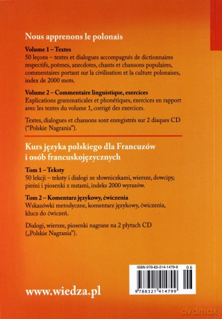 Nous Apprenons Le Polonais. T.1-2 [KSIĄŻKA]+[2CD]