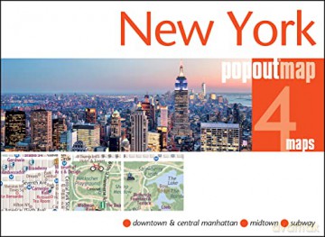 New York PopOut Map (PopOut Maps) - PopOut Maps [KSIĄŻKA]