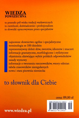 Podręczny Słownik Niemiecko-Polski [KSIĄŻKA]