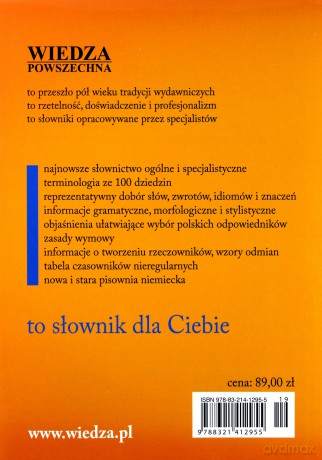 Podręczny Słownik Niemiecko-Polski (Zp) [KSIĄŻKA]