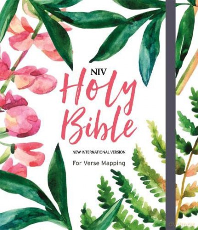 NIV Bible for Journalling and Verse-Mapping: Floral - New International Version [KSIĄŻKA]