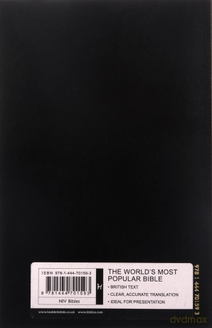 NIV Holy Bible - Anglicised Black Gift and Award (New International Version) - New International Version [KSIĄŻKA]