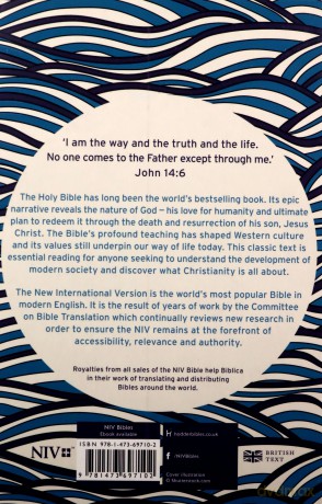 NIV Holy Bible (Hodder Classics): Waves (Bible Niv) - New International Version [KSIĄŻKA]
