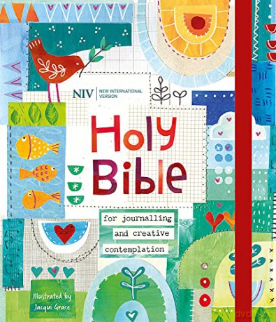 NIV Journalling Bible for Creative Contemplation - New International Version [KSIĄŻKA]