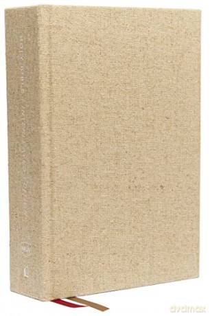 NKJV, Interleaved Bible, Hardcover, Tan, Red Letter, Comfort Print: The Ultimate Bible Journaling Experience - Bibles - Thomas Nelson [KSIĄŻKA]
