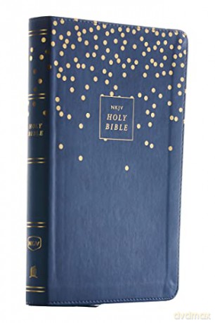 NKJV, Thinline Bible Youth Edition, Leathersoft, Blue, Red Letter Edition, Comfort Print: Holy Bible, New King James Version - Thomas Nelson [KSIĄŻKA]