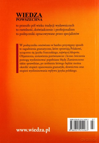 Repetytorium Z Gramatyki Języka Francuskiego [KSIĄŻKA]