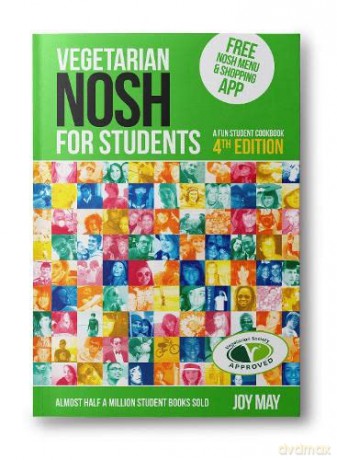 NOSH Vegetarian NOSH for Students: a fun student cookbook - Joy May [KSIĄŻKA]
