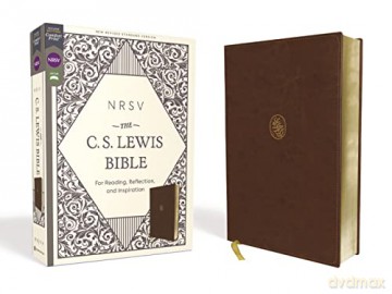 NRSV, The C. S. Lewis Bible, Leathersoft, Brown, Comfort Print: For Reading, Reflection, and Inspiration - C. S. Lewis [KSIĄŻKA]