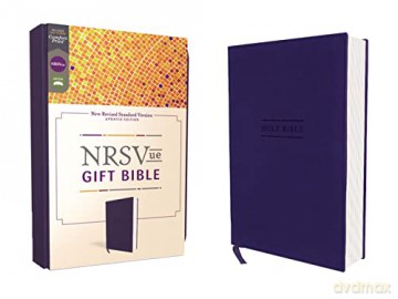 NRSVue, Gift Bible, Leathersoft, Blue, Comfort Print: New Revised Standard Version, Gift Bible, Blue, Leathersoft, Comfort Print [KSIĄŻKA]