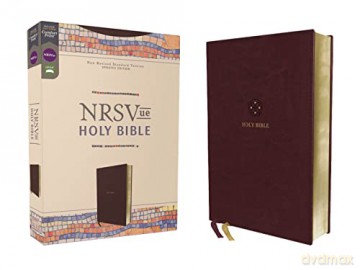 NRSVue, Holy Bible, Leathersoft, Burgundy, Comfort Print: New Revised Standard Version, Burgundy, Leathersoft, Comfort Print [KSIĄŻKA]