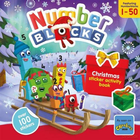 Numberblocks Christmas Sticker Fun [KSIĄŻKA]
