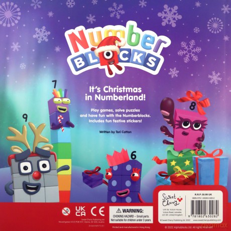 Numberblocks Christmas Sticker Fun [KSIĄŻKA]