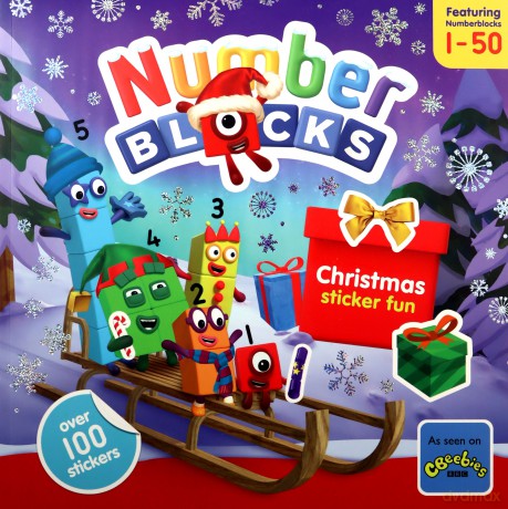 Numberblocks Christmas Sticker Fun [KSIĄŻKA]