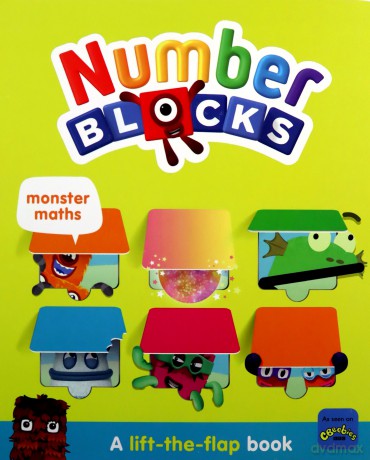 Numberblocks Monster Maths: A Lift the Flap Book [KSIĄŻKA]