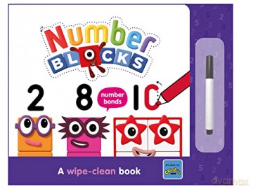 Numberblocks Number Bonds: A Wipe-Clean Book [KSIĄŻKA]