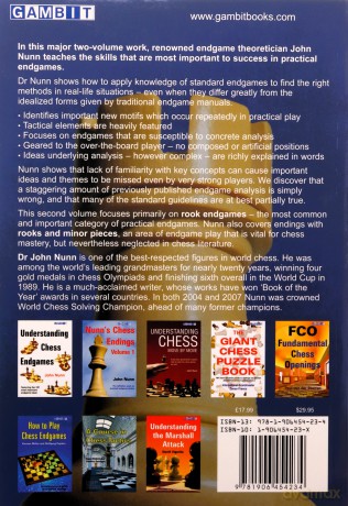 Nunn's Chess Endings, Volume 2: v. 2 - John Nunn [KSIĄŻKA]
