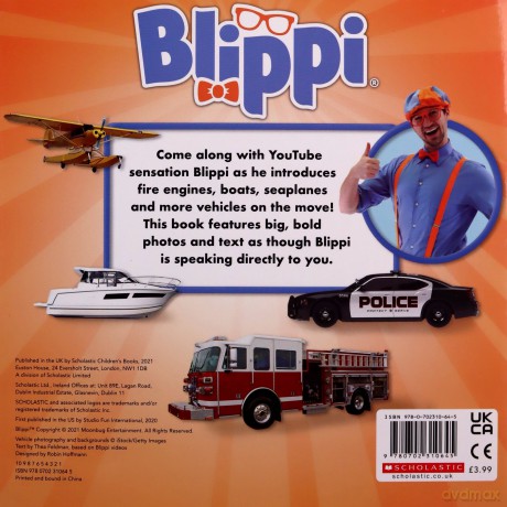 Official Blippi: Things That Go! - Thea Feldman [KSIĄŻKA]