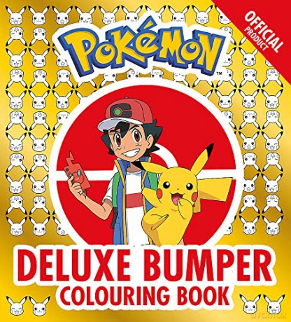Official Pokémon Deluxe Bumper Colouring Book - The Pokémon Company International [KSIĄŻKA]