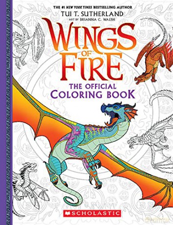 Official Wings of Fire Coloring Book - Brianna C. Walsh [KSIĄŻKA]
