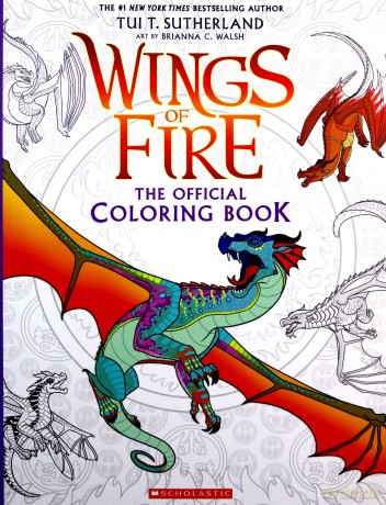 Official Wings of Fire Coloring Book - Brianna C. Walsh [KSIĄŻKA]
