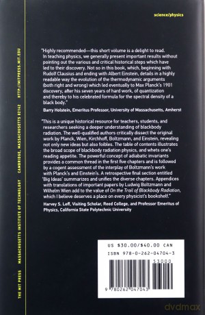 On the Trail of Blackbody Radiation: Max Planck and the Physics of his Era - Don S. Lemons [KSIĄŻKA]