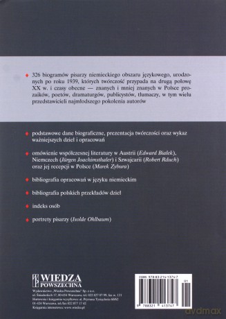 Słownik Współczesnych Pisarzy Niemieckojęzycznych. [KSIĄŻKA]