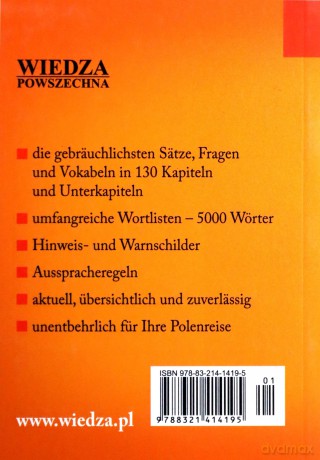 Sprachfuhrer Polnisch. Rozmówki Dla Niemców [KSIĄŻKA]