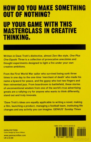 One Plus One Equals Three: A Masterclass in Creative Thinking - Dave Trott [KSIĄŻKA]