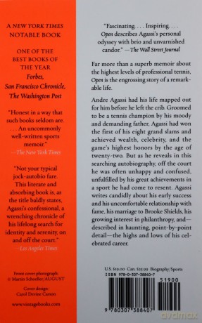 Open: An Autobiography - Andre Agassi [KSIĄŻKA]
